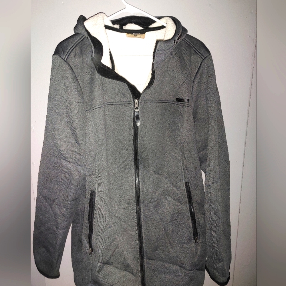 Wind River Grey Hooded Jacket Size 2XL